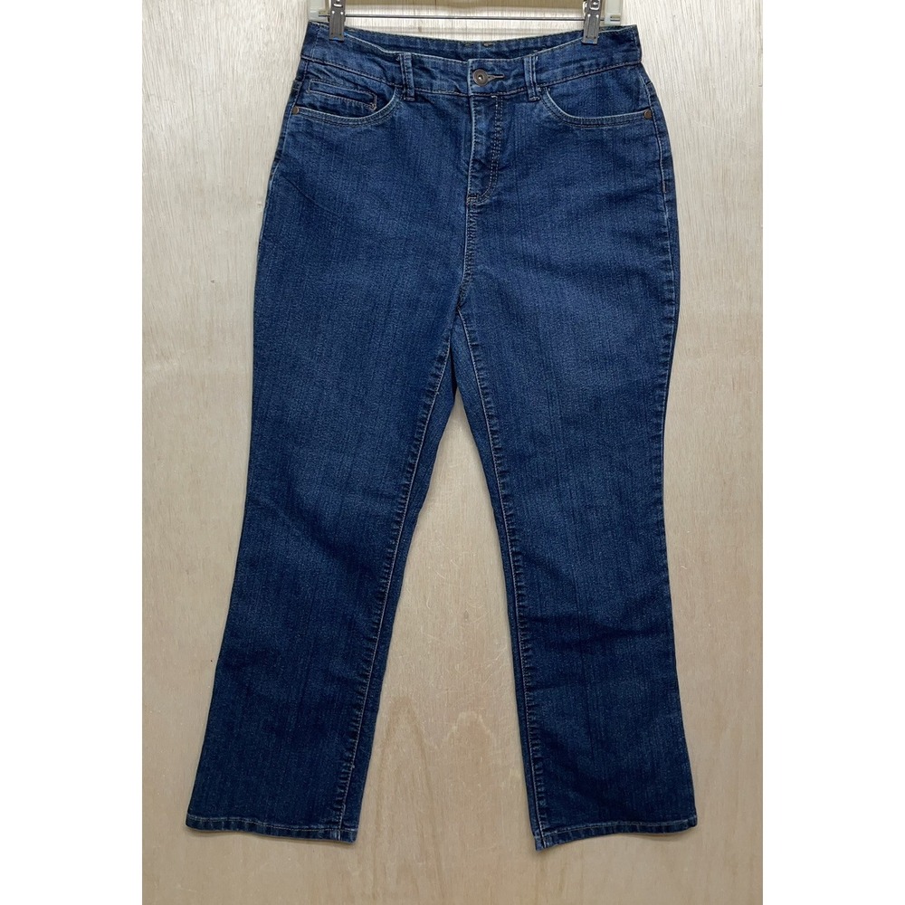 Signature Slimming By Christopher & Banks Jeans Women's 6 Short (28x27 Straight